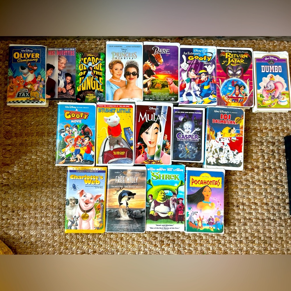 Old School - VHS Movies - Disney and more
